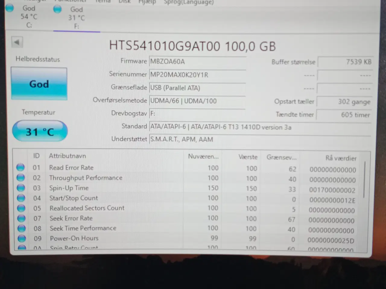 Billede 9 - 2 stk 2.5" ide harddiske 100gb + 40gb