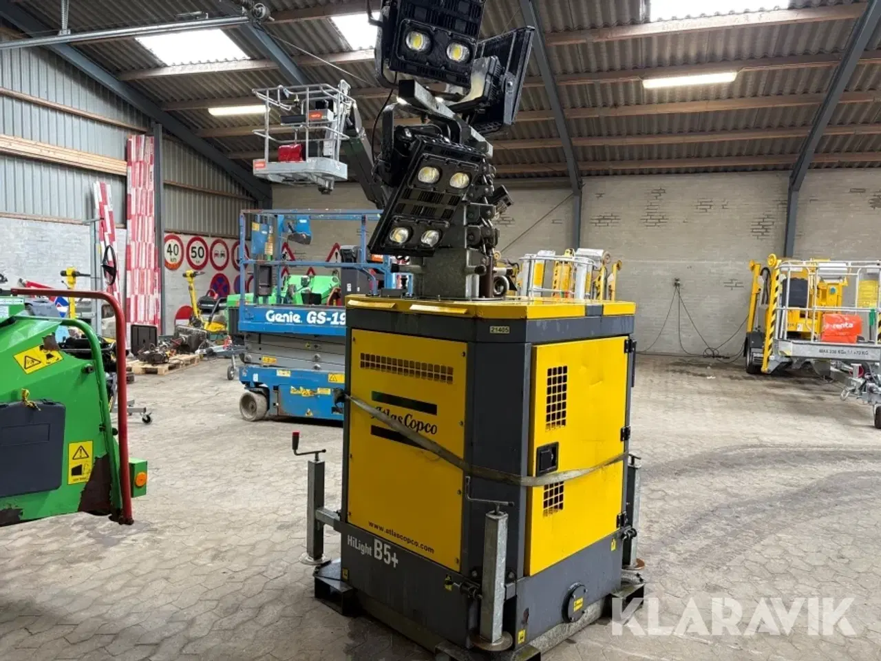 Billede 3 - Lys-tårn Atlas Copco HiLight B5+