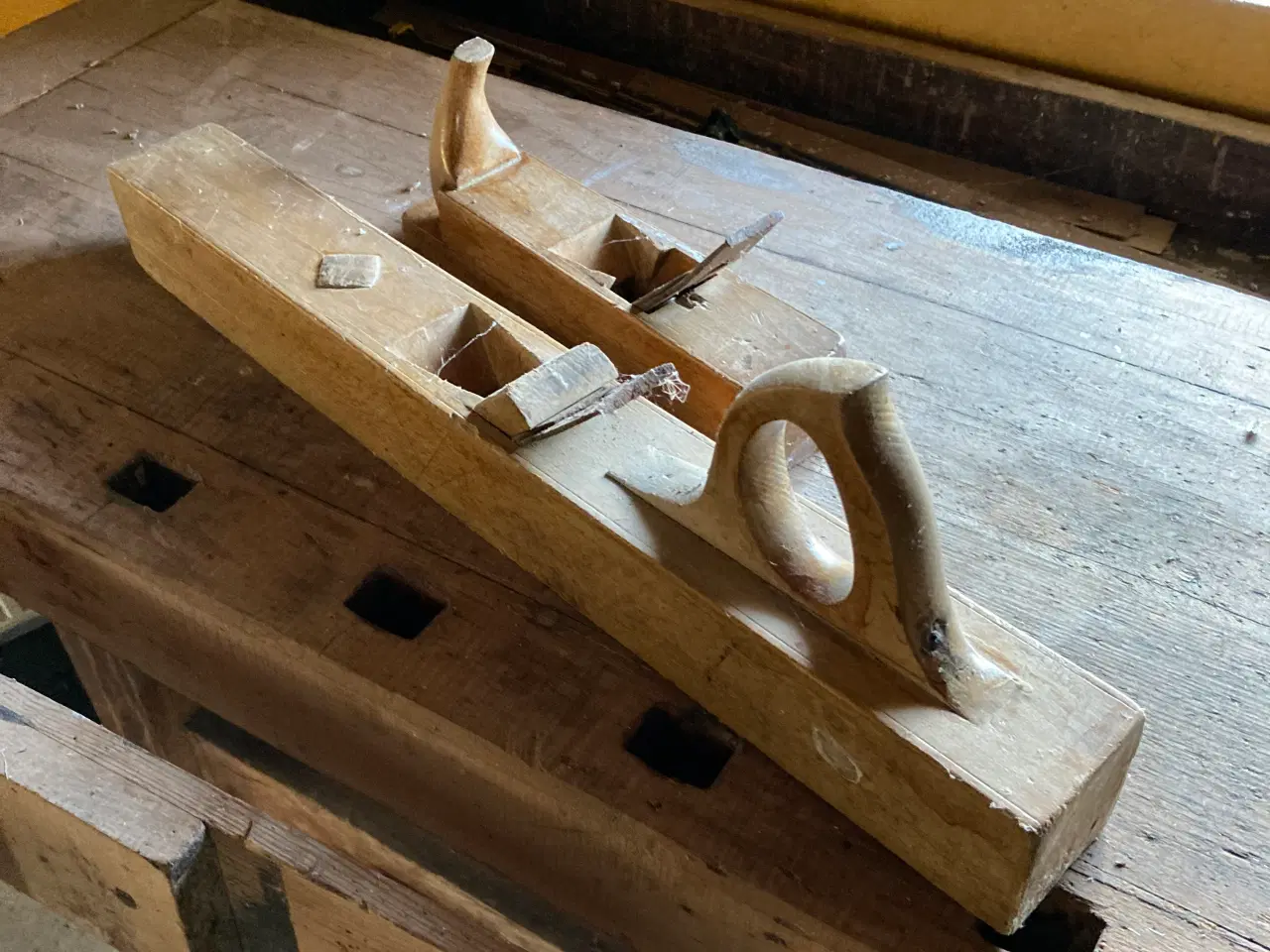 Billede 2 - Høvlebænk - høvle & stemmejern