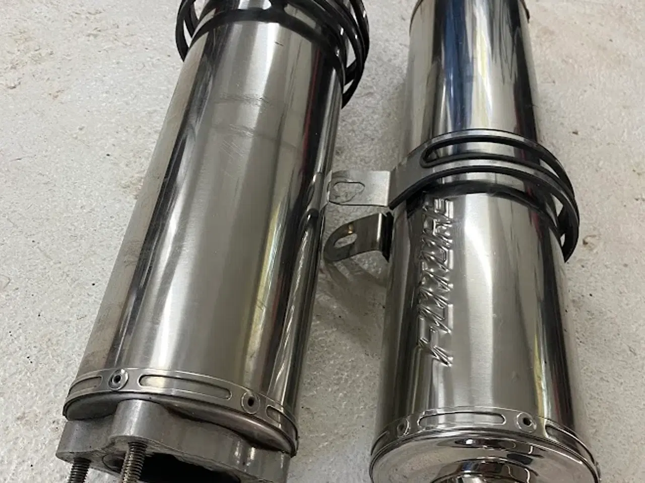 Billede 2 - BSM udstødning slip on sv1000 sv650 KTM duke 2 640