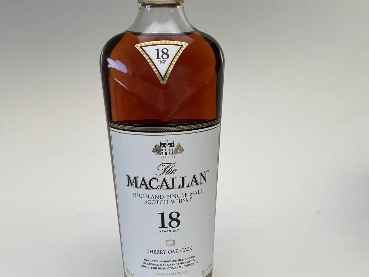 Billede 5 - Macallan 18 Sherry Oak 2021.  70cl