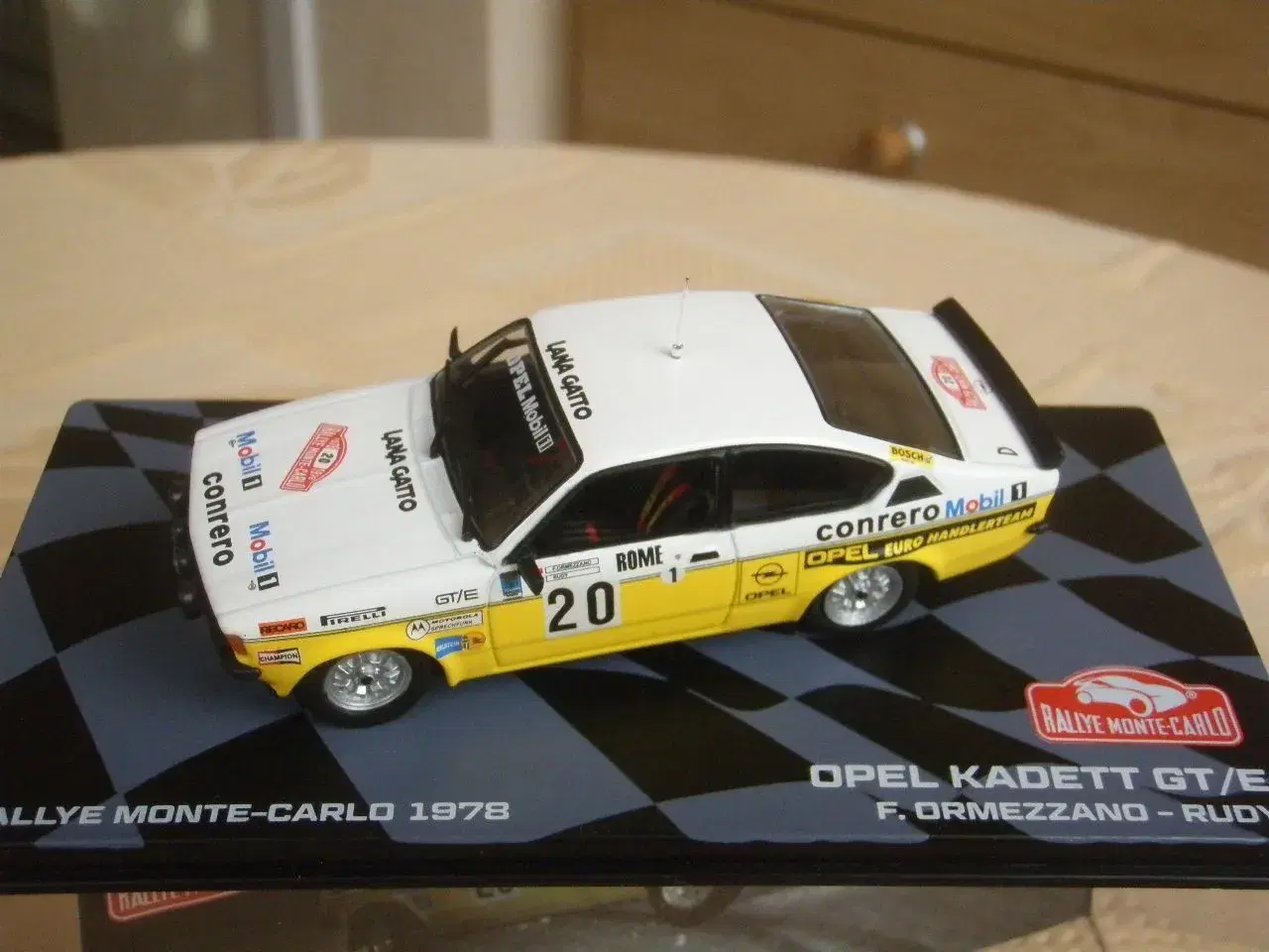 Billede 2 - Opel Kadett C GT/E #20 Rally Monte Carlo 1:43