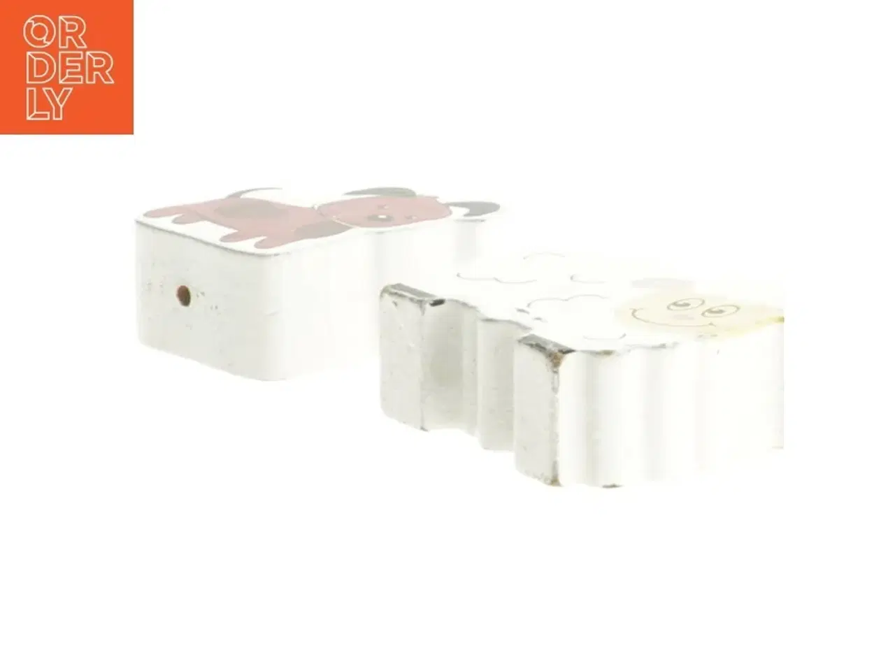 Billede 2 - Børnepuslespilsbrikker (str. 5 x 2 cm)