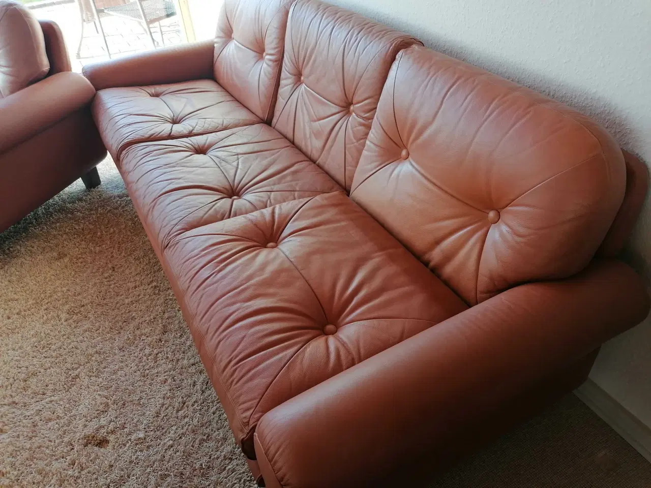Billede 1 - Læderstue, thams kvalitet