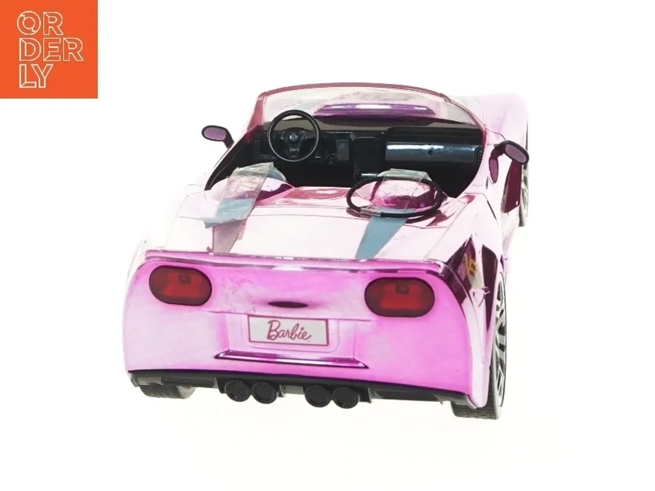 Billede 5 - Pink Barbie sportbil fra Barbie (str. 42x17,5 cm)