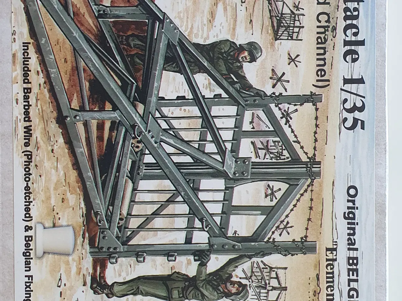 Billede 2 - Tysk "Belgian barriere" 1/35