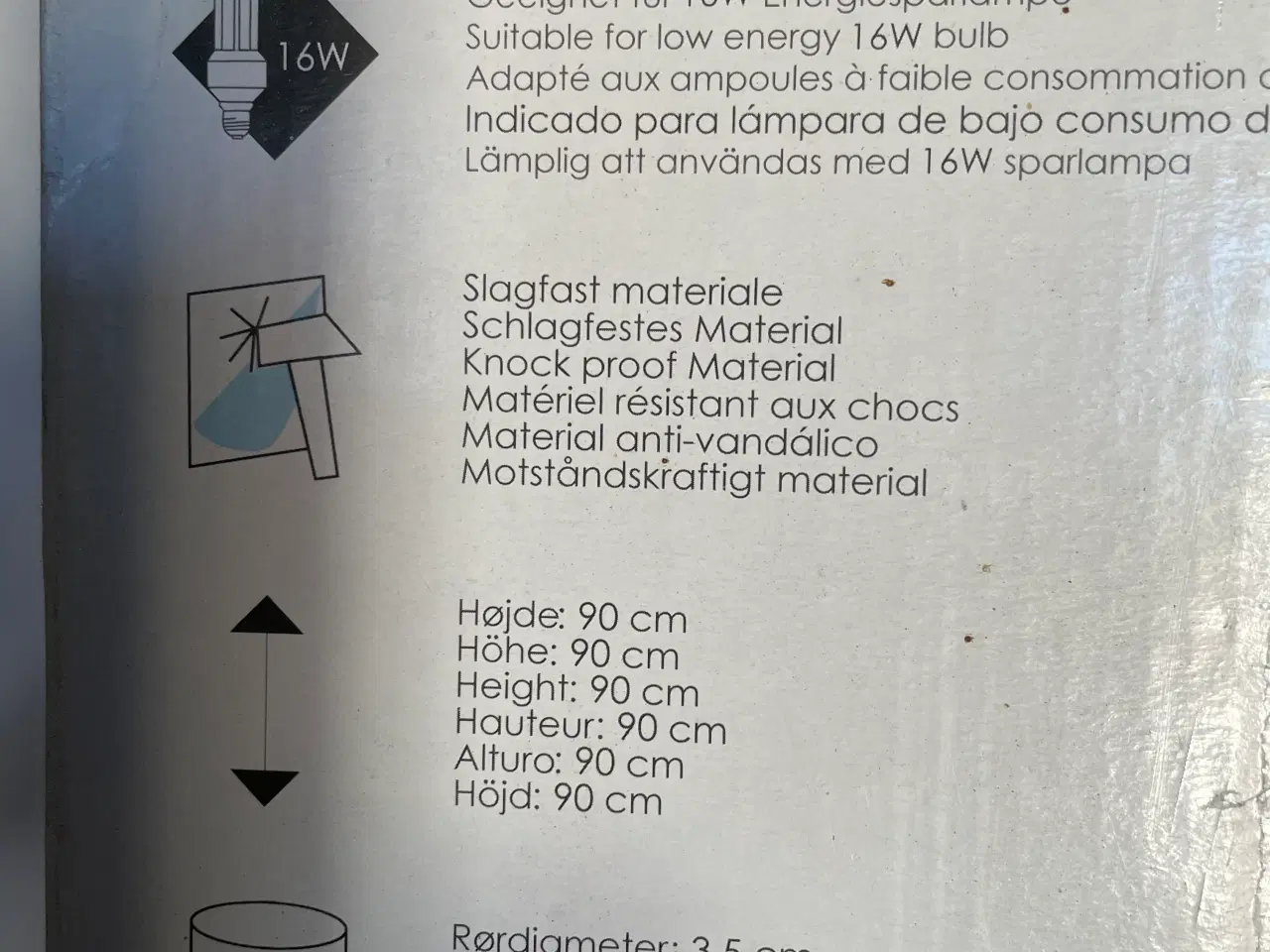 Billede 3 - Have-lampe