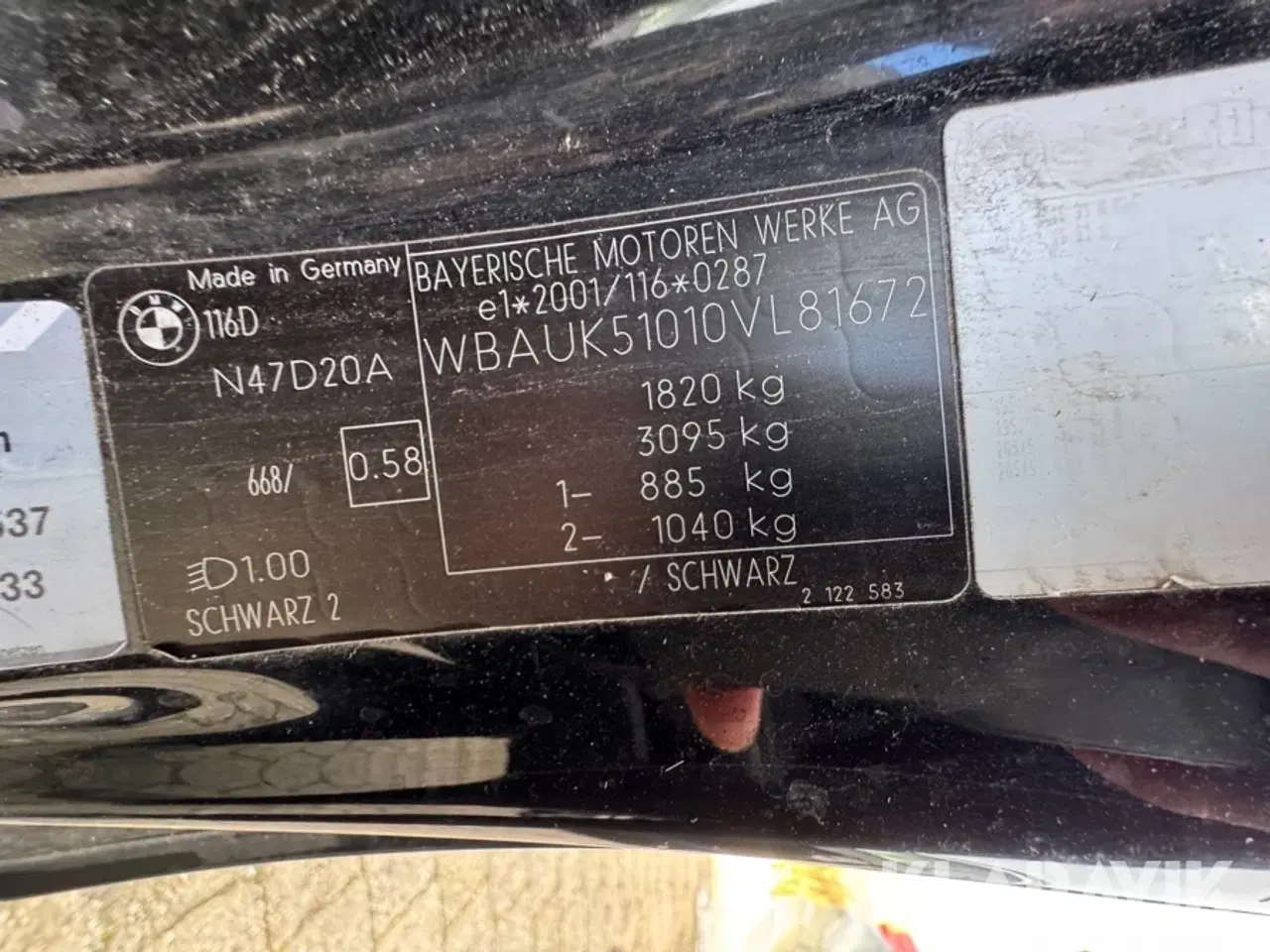 Billede 9 - Personbil BMW 116D 1-serie