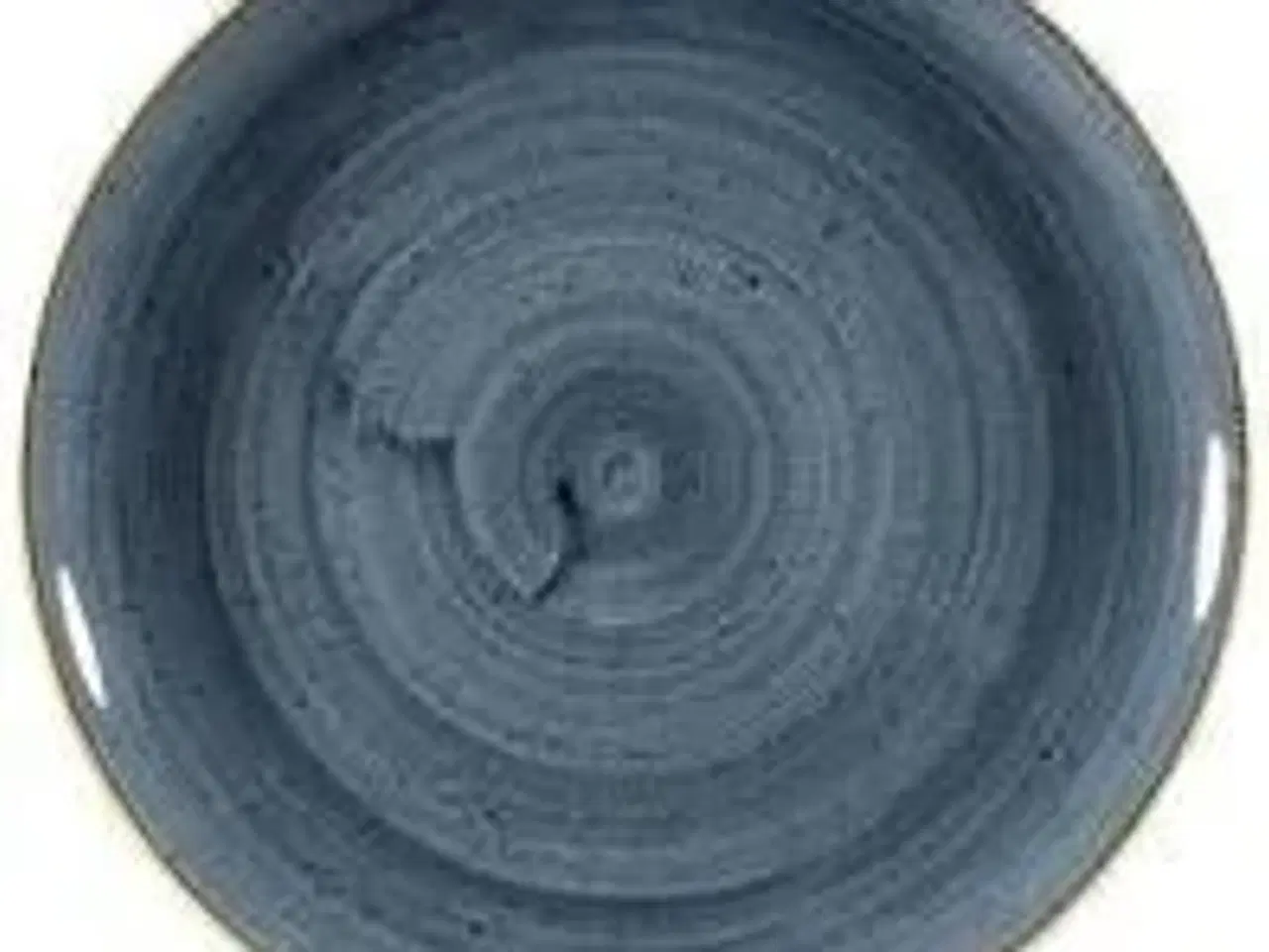 Billede 1 - 12 stk. Tallerken coupe blåbær 288 mm Stonecast Churchill