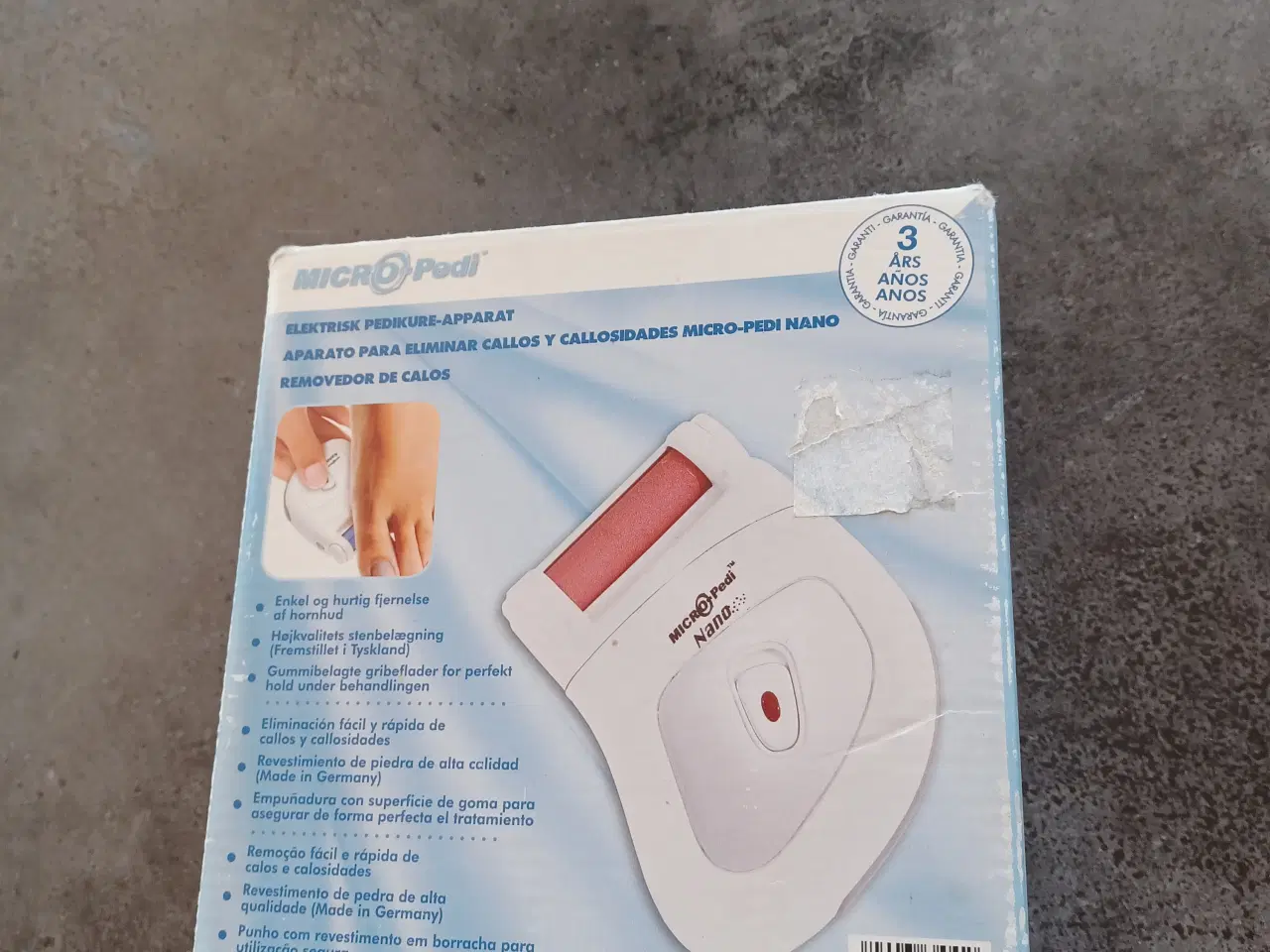 Billede 1 - Elektrisk Pedicure sæt
