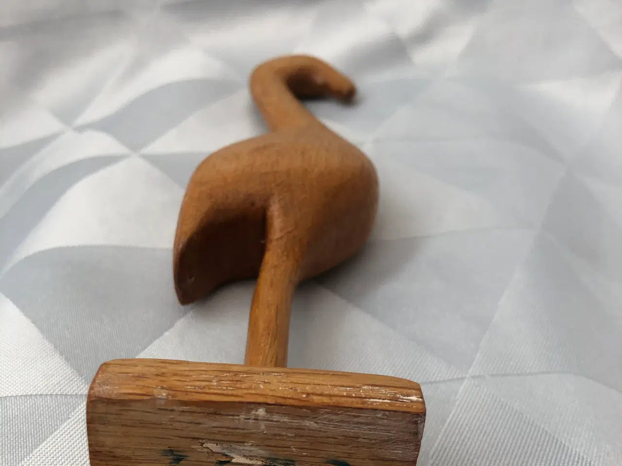 Billede 16 - Flamingo figur i træ