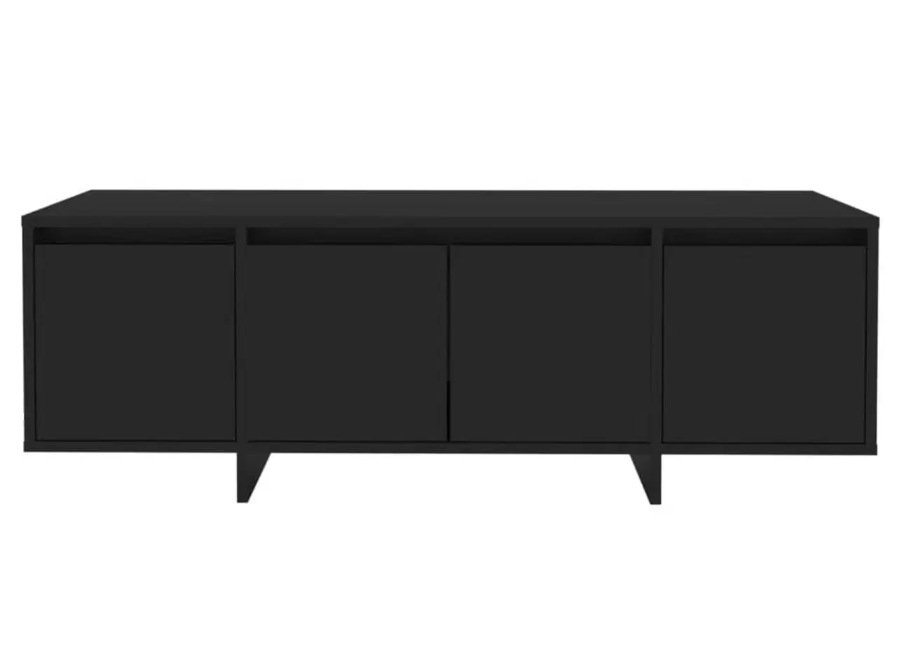 Billede 6 - Tv-bord 120x30x40,5 cm spånplade sort