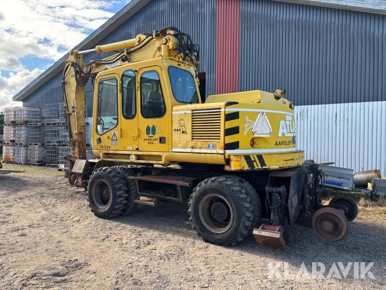 Billede 3 - Hjulgraver ATLAS 1604KZW