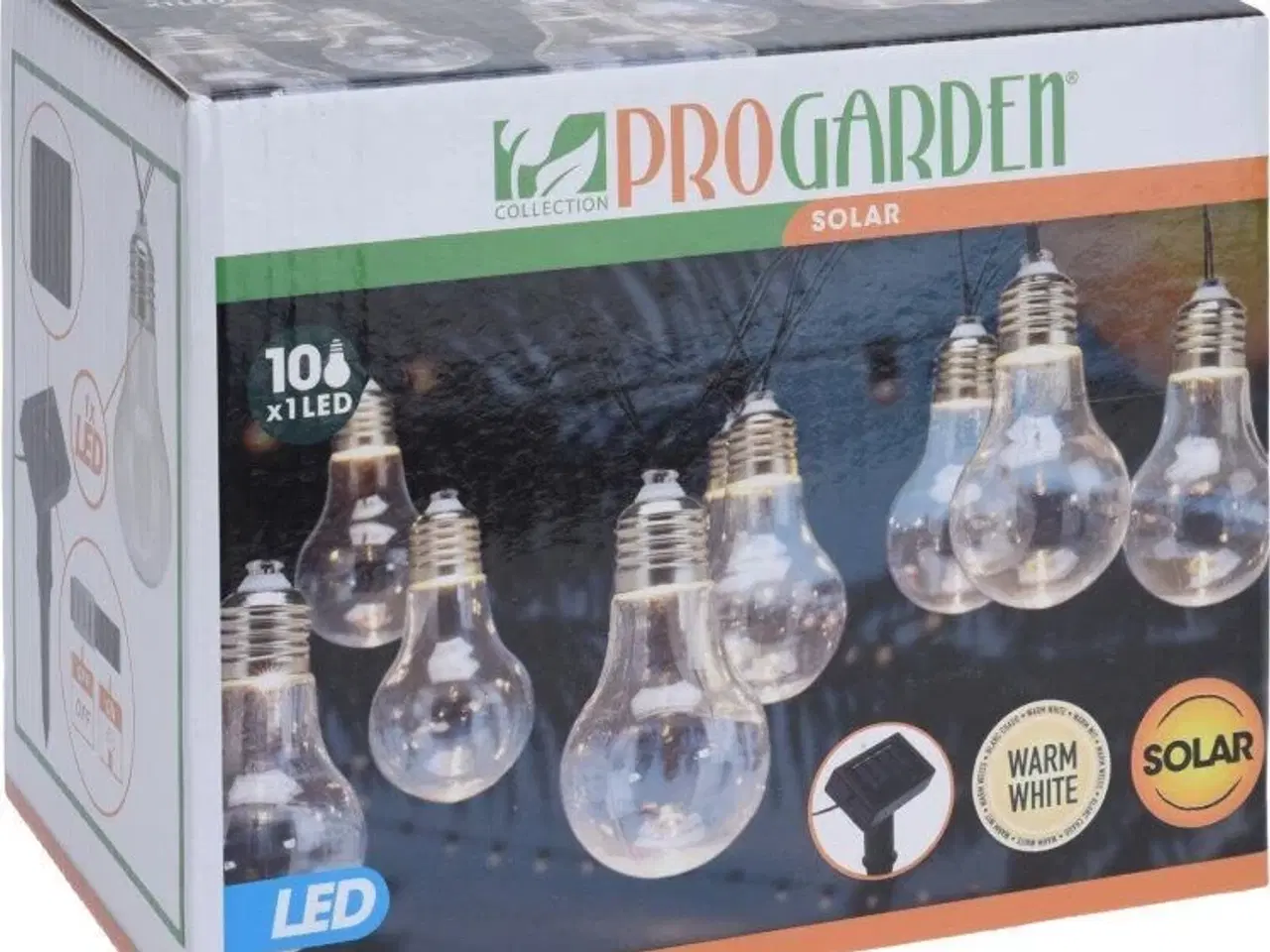 Billede 2 - 10 stk. pro garden 10 led solenergi(ubrugt)