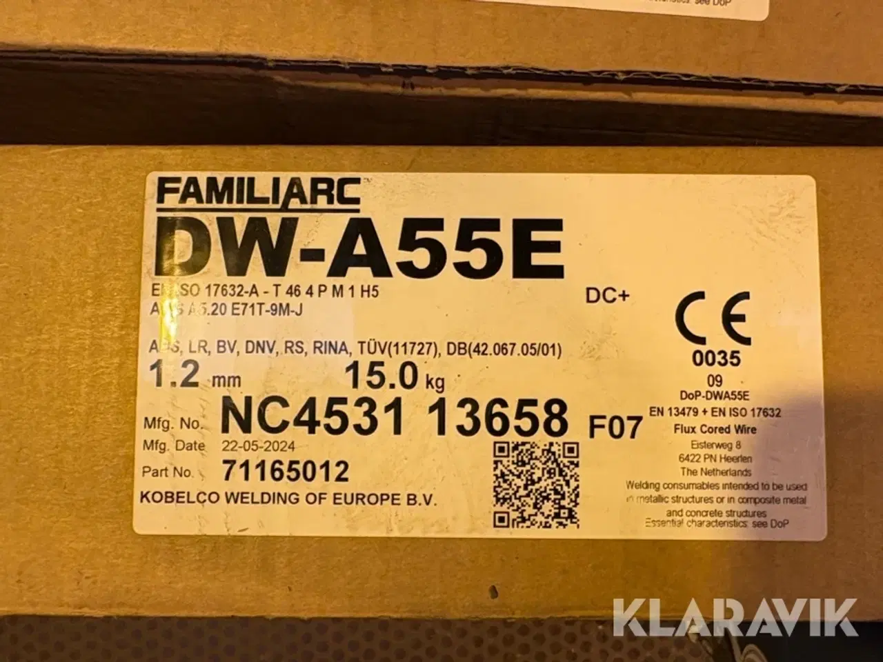 Billede 6 - Svejsetråd Familiarc DW-A55E - 5 ruller
