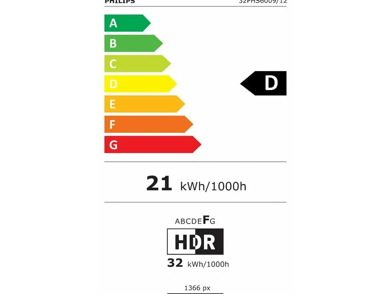 Billede 5 - Smart TV Philips 32PHS6009 HD 32" LED