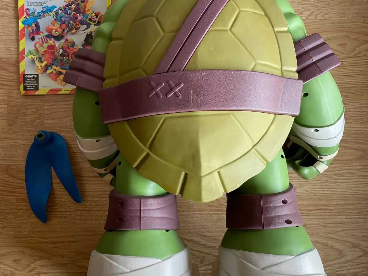 Billede 6 - Stor Leonardo Mutant Ninja Turtles Playset m. æske