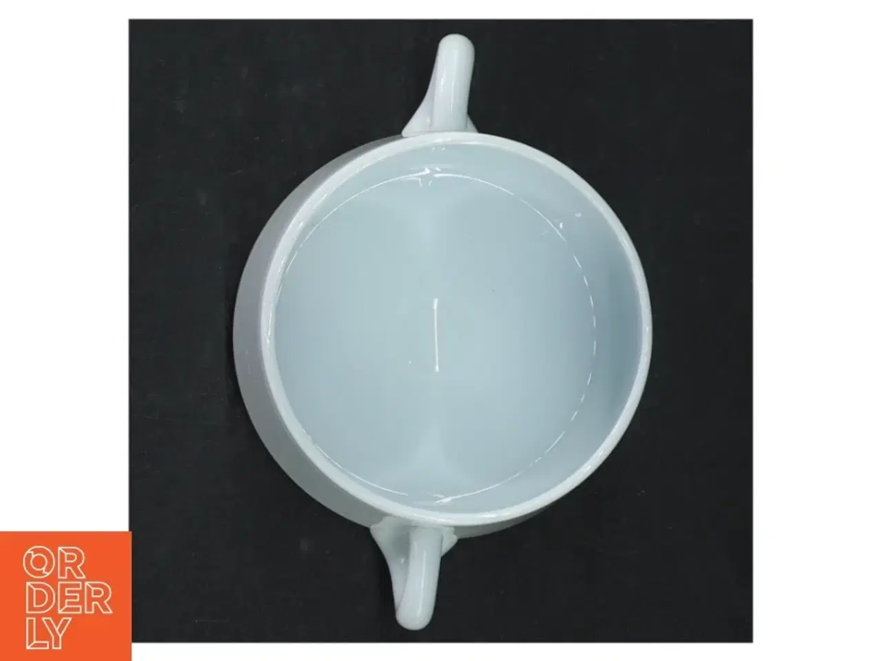 Billede 3 - Hvid porcelænssuppe kop (str. Ø. 9,5 cm. h. 6,5 cm)