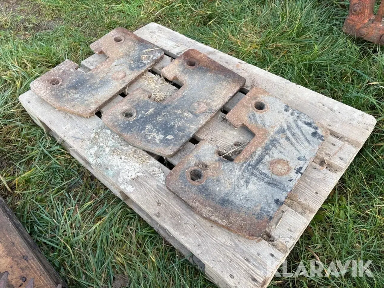 Billede 1 - Vægtklodser Zetor 3 styk.