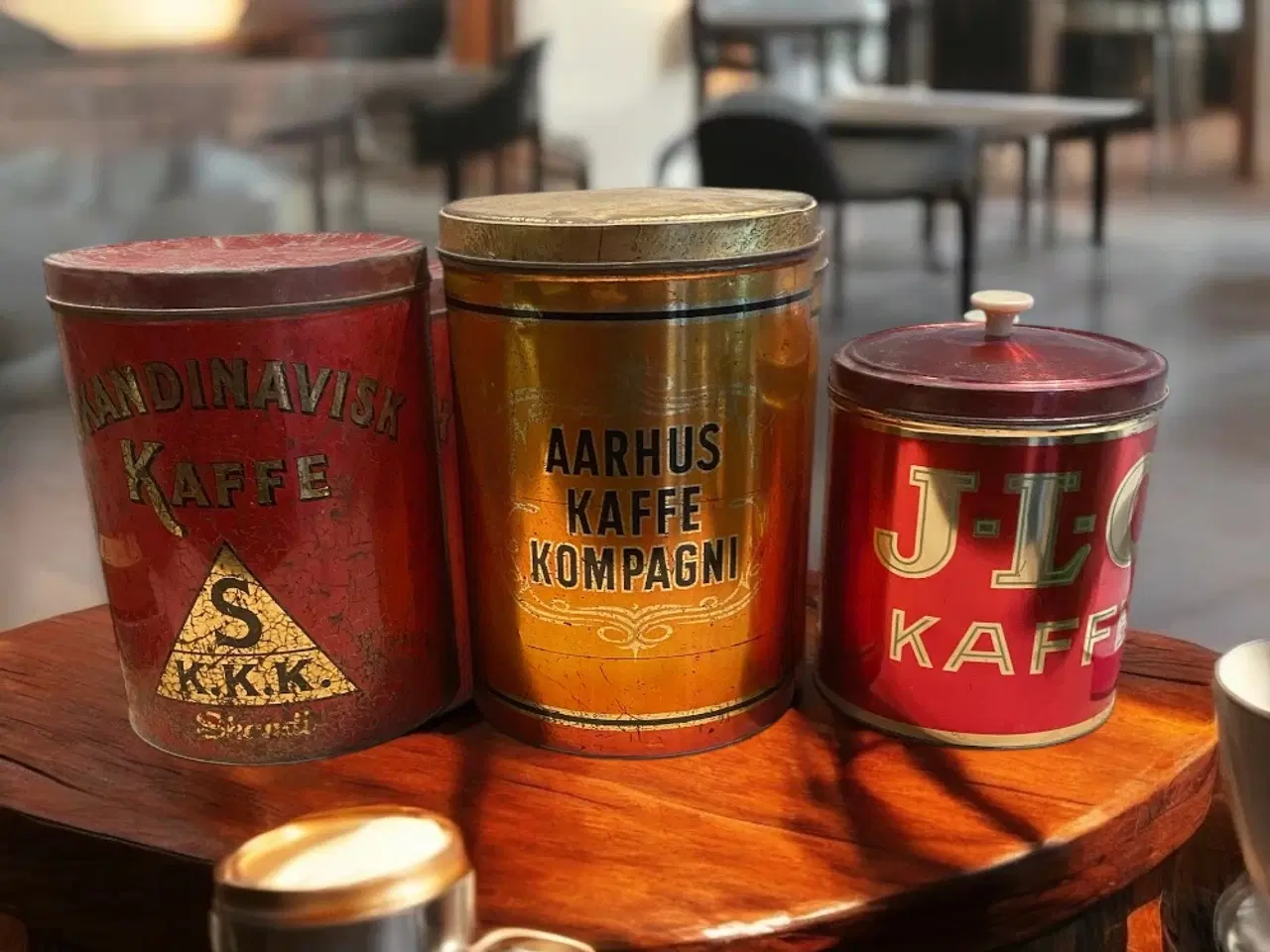 Billede 1 - Trendy retro kaffedåser fra butik
