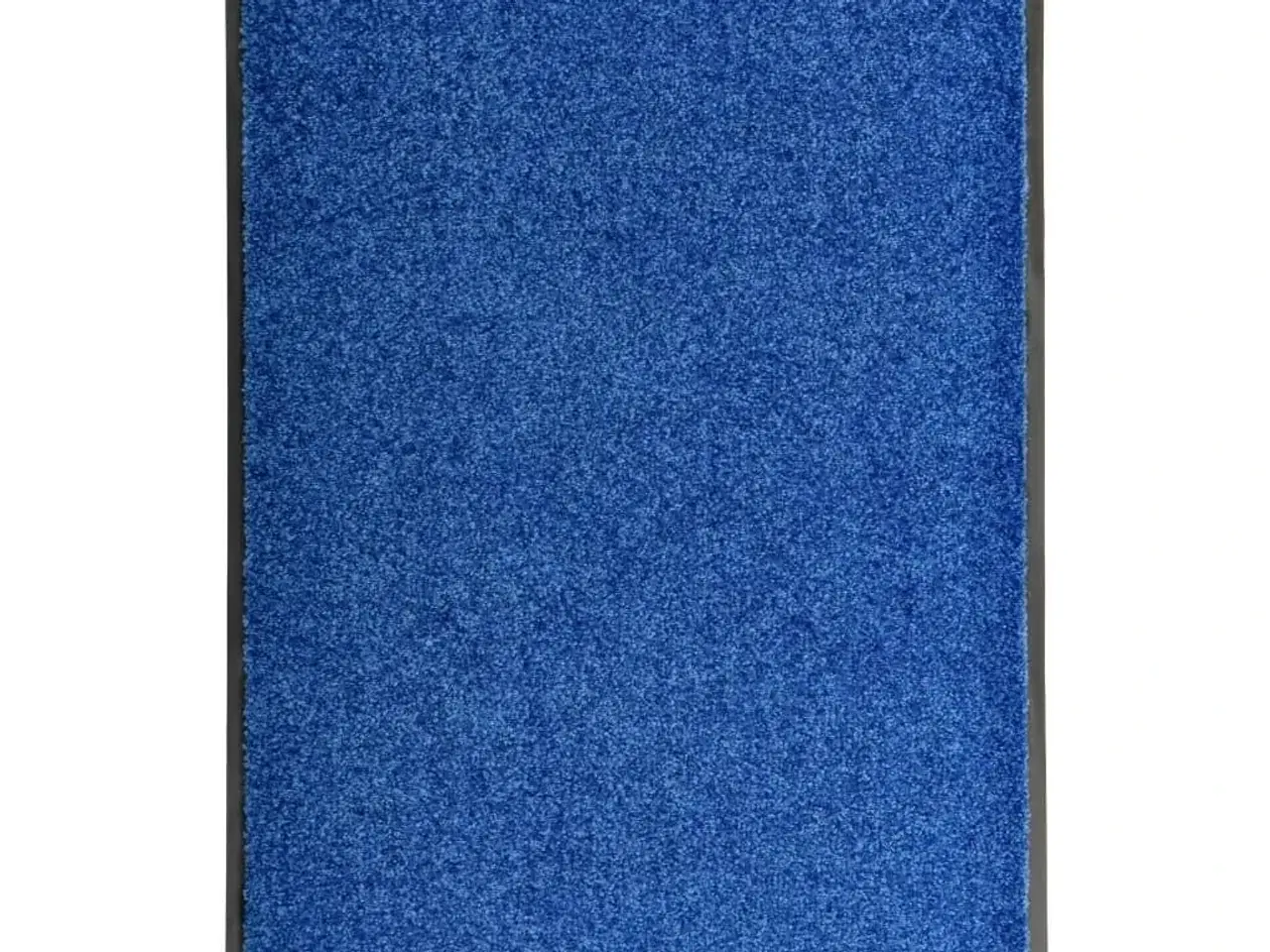 Billede 1 - Vaskbar dørmåtte 60x90 cm blå