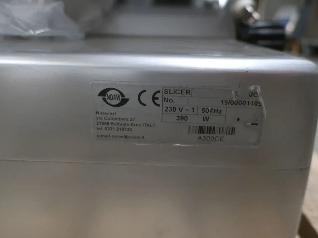 Billede 4 - Pålægsskæremaskine NOAW Slicer A300CE