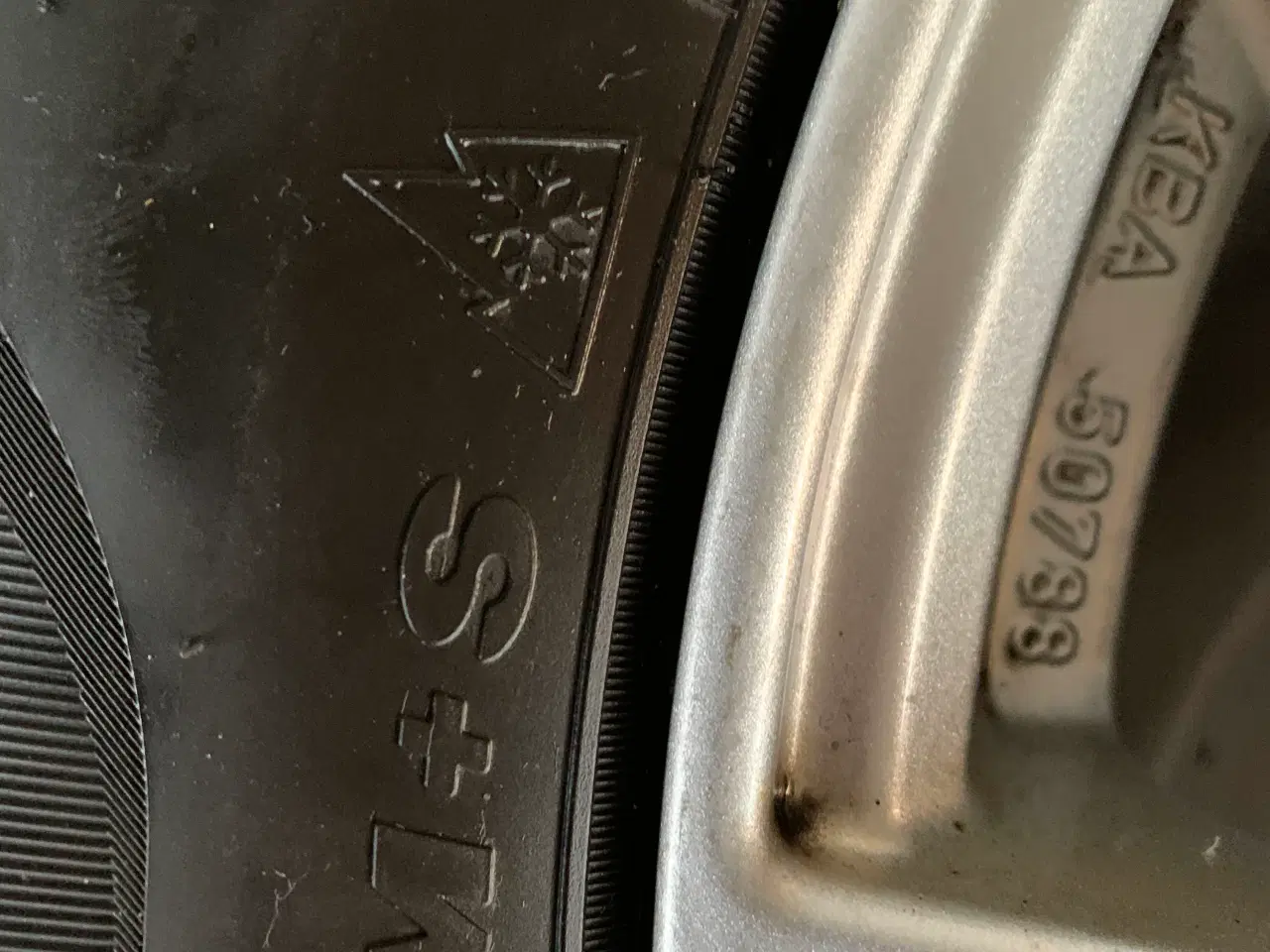 Billede 5 - Kia alufælge med vinterdæk