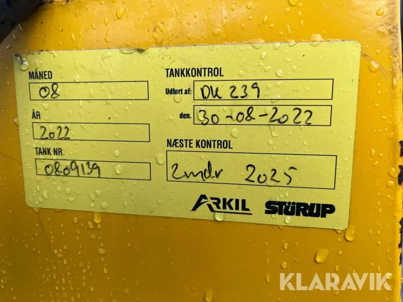 Billede 11 - Dieseltank Thyholm Olievervice med pumpe og pistol