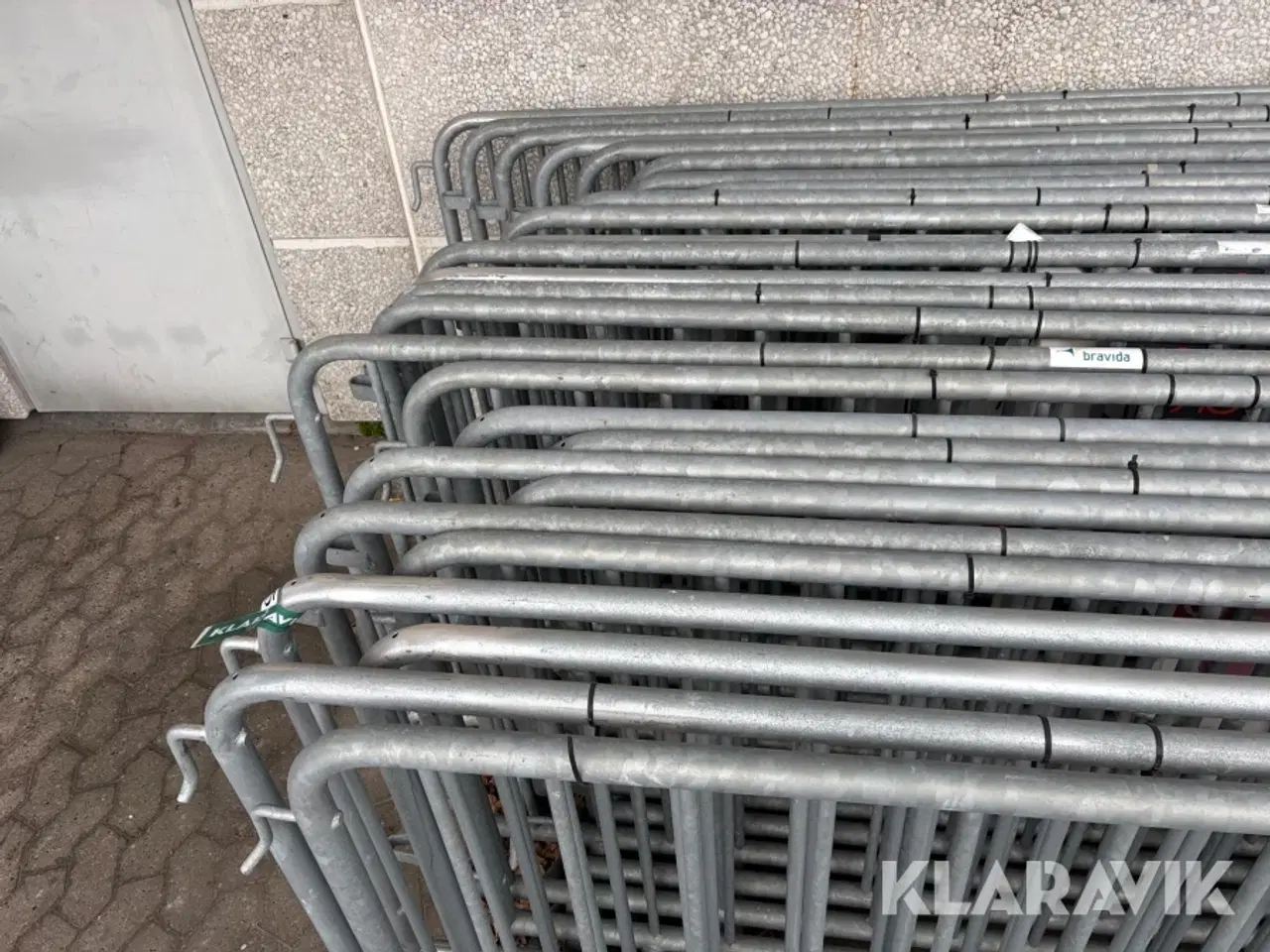 Billede 12 - Galvaniseret afspærringshegn 27 fag