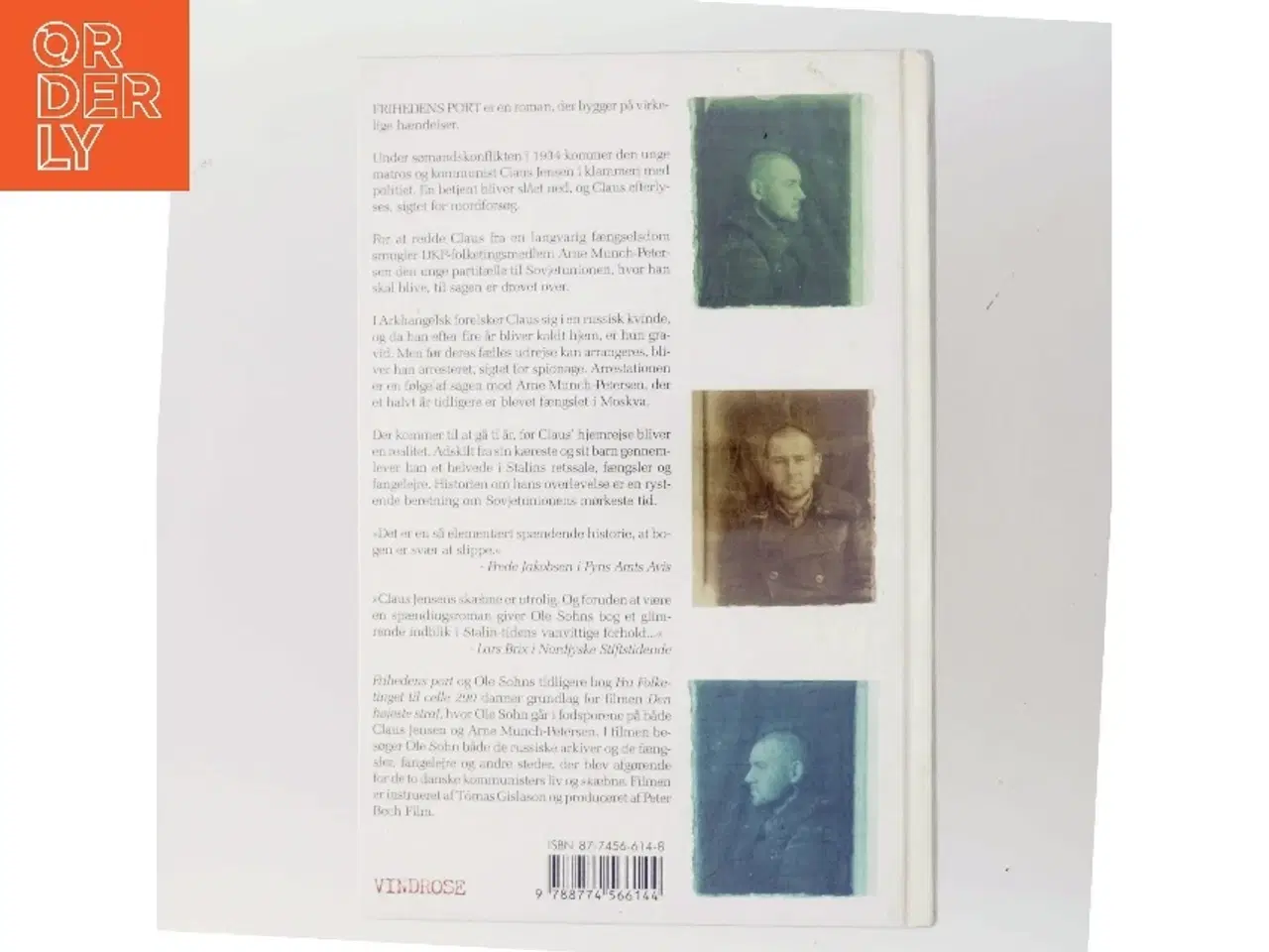 Billede 3 - Frihedens port : roman af Ole Sohn (Bog)