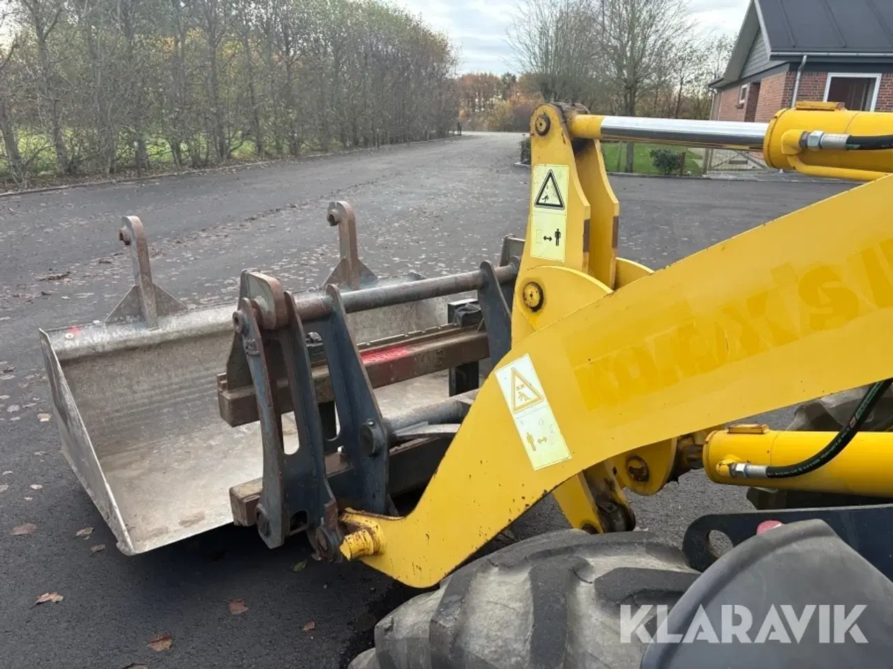 Billede 12 - Minilæsser Komatsu Hanomag WA70-5