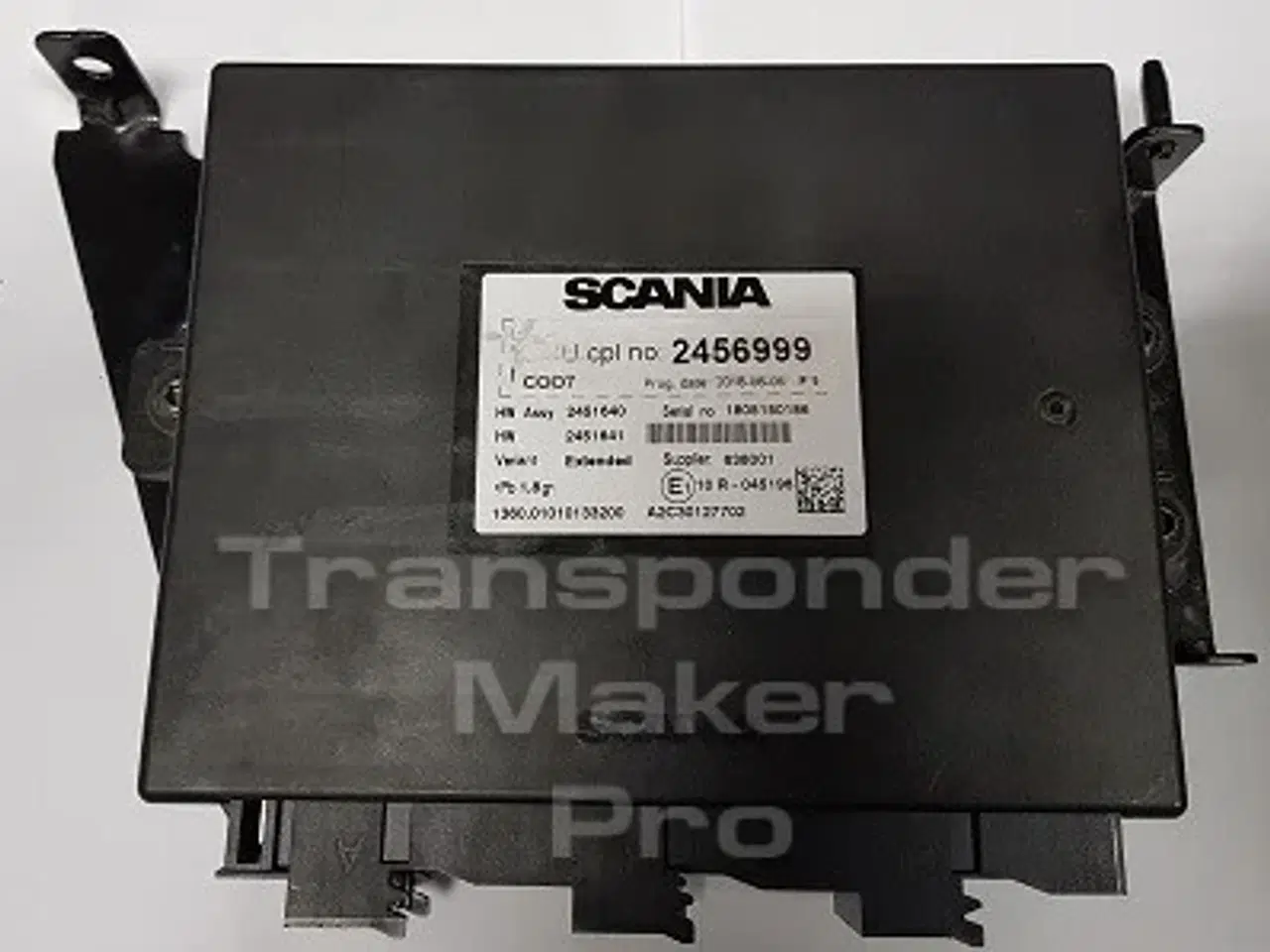 Billede 1 - TMPro Softwaremodul 213 – Scania trucks BCM Coordinator type 2