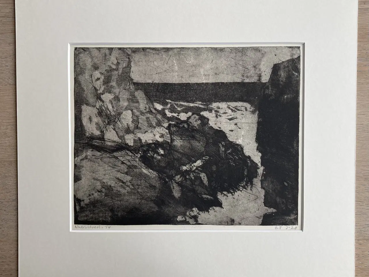 Billede 2 - Radering Niels Sylvest Bornholm