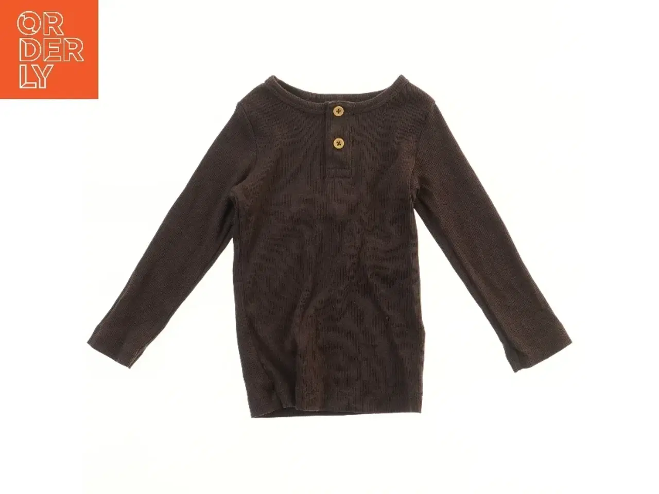 Billede 1 - Langærmet bluse med knapper fra Name It (str. 92)