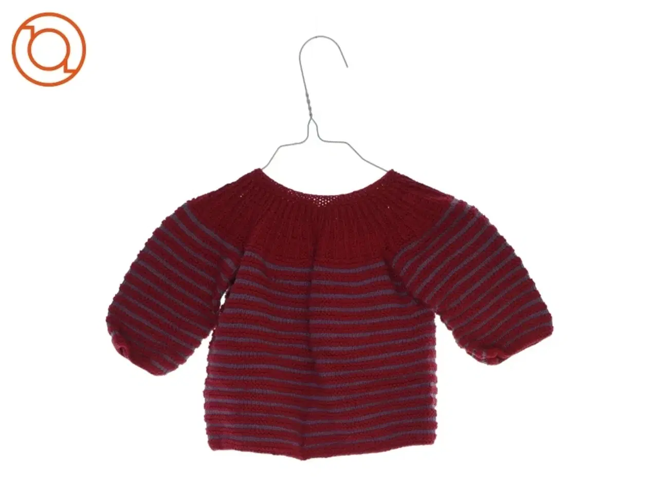 Billede 2 - Hjemmestrikket bluse (str. ca. 62) fra Ukendt (str. ca. 62)