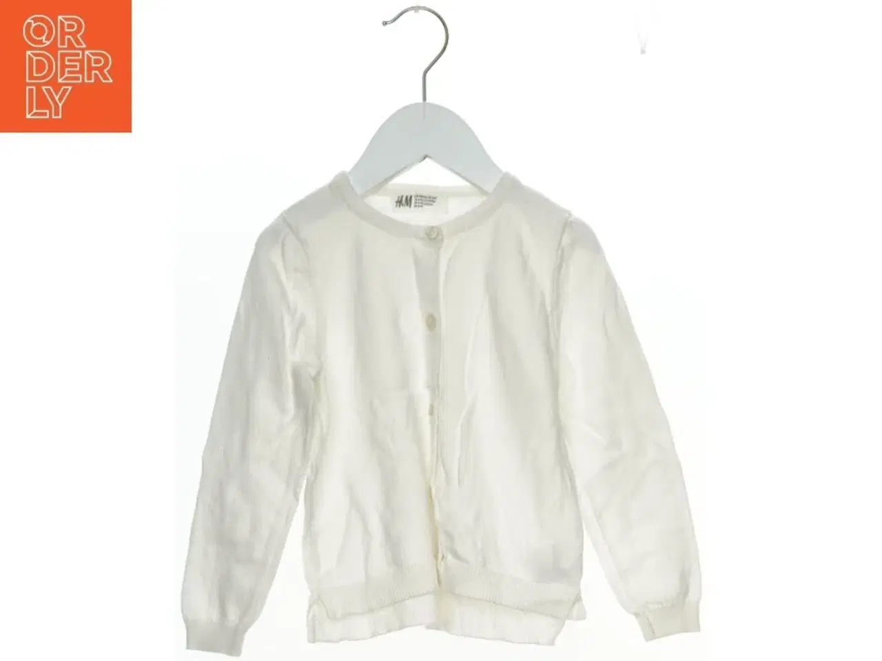 Billede 1 - Hvid cardigan fra H&M (str. 92 cm)