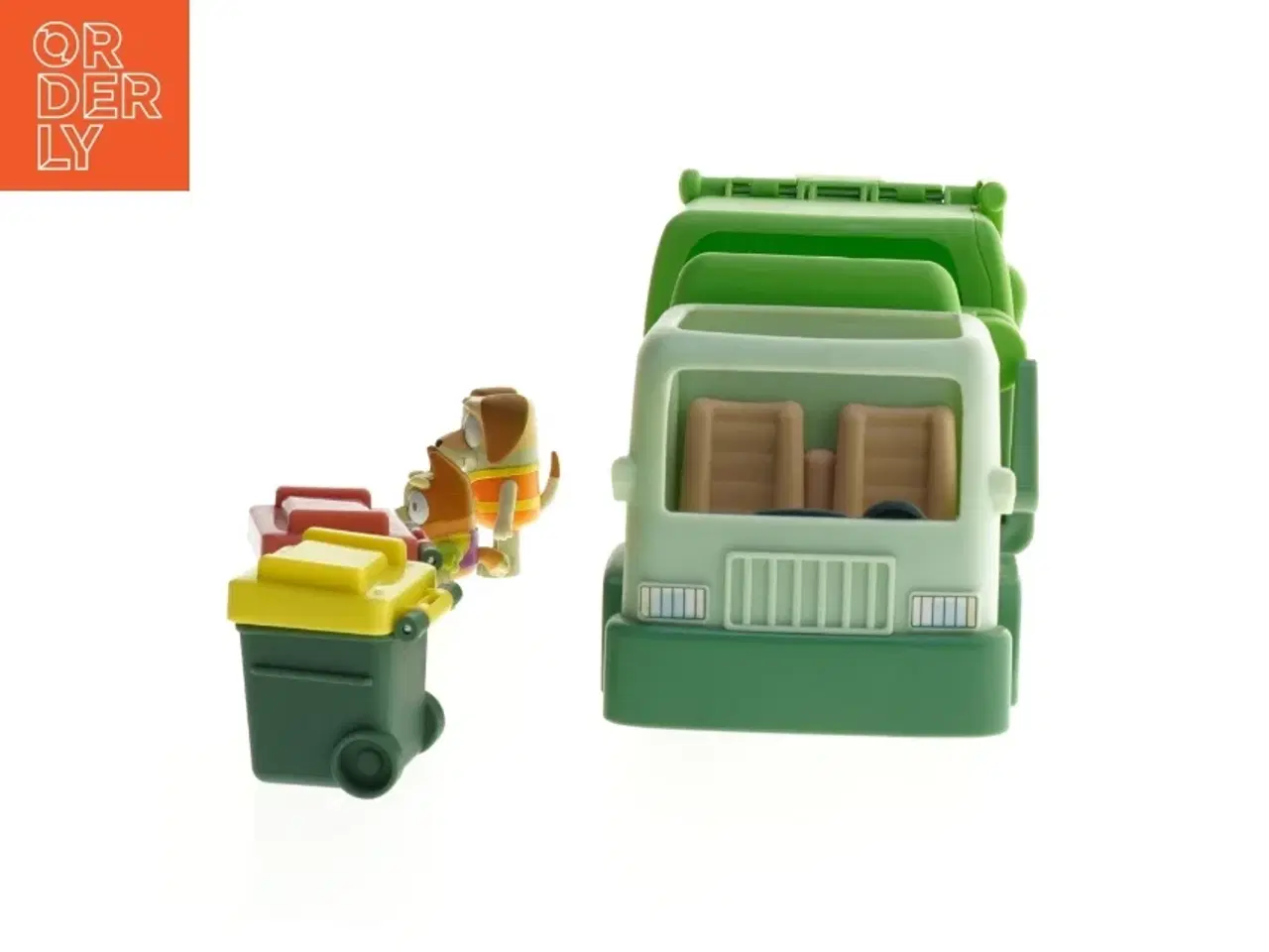 Billede 3 - Bluey skraldebil med figurer (str. 23 cm)