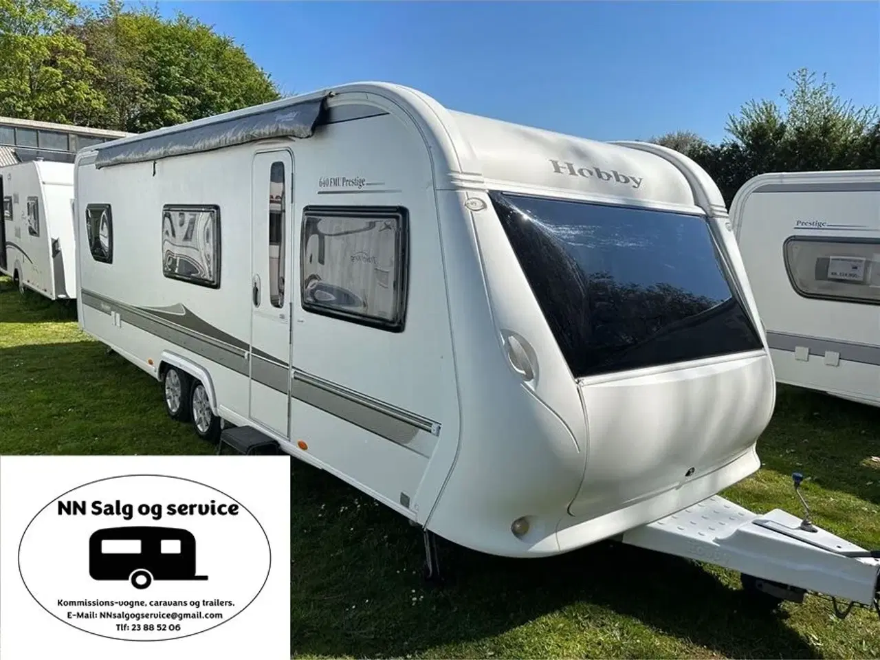 Billede 1 - 2011 - Hobby Prestige Nordic 640 FMU VIP   Super lækker stor campingvogn, ALDE CENTRALVARME