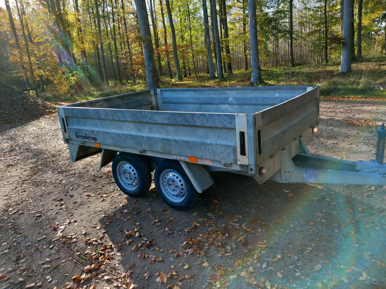 Billede 4 - Nysynet 1000kg. Brenderup boogie trailer sælges