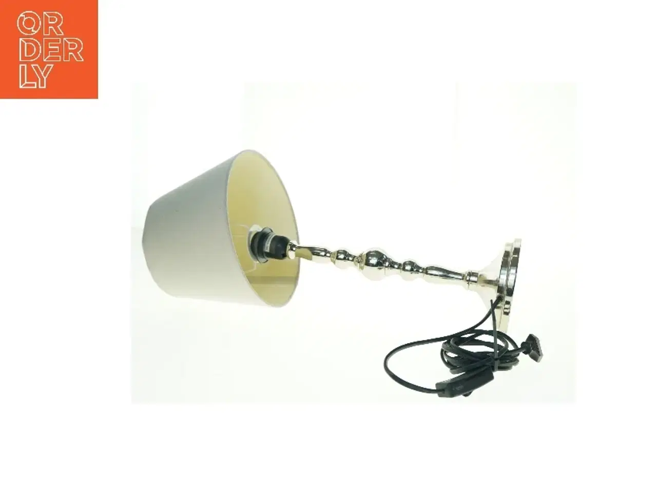 Billede 2 - Bordlampe med stofskærm (str. 55 x 25 cm)