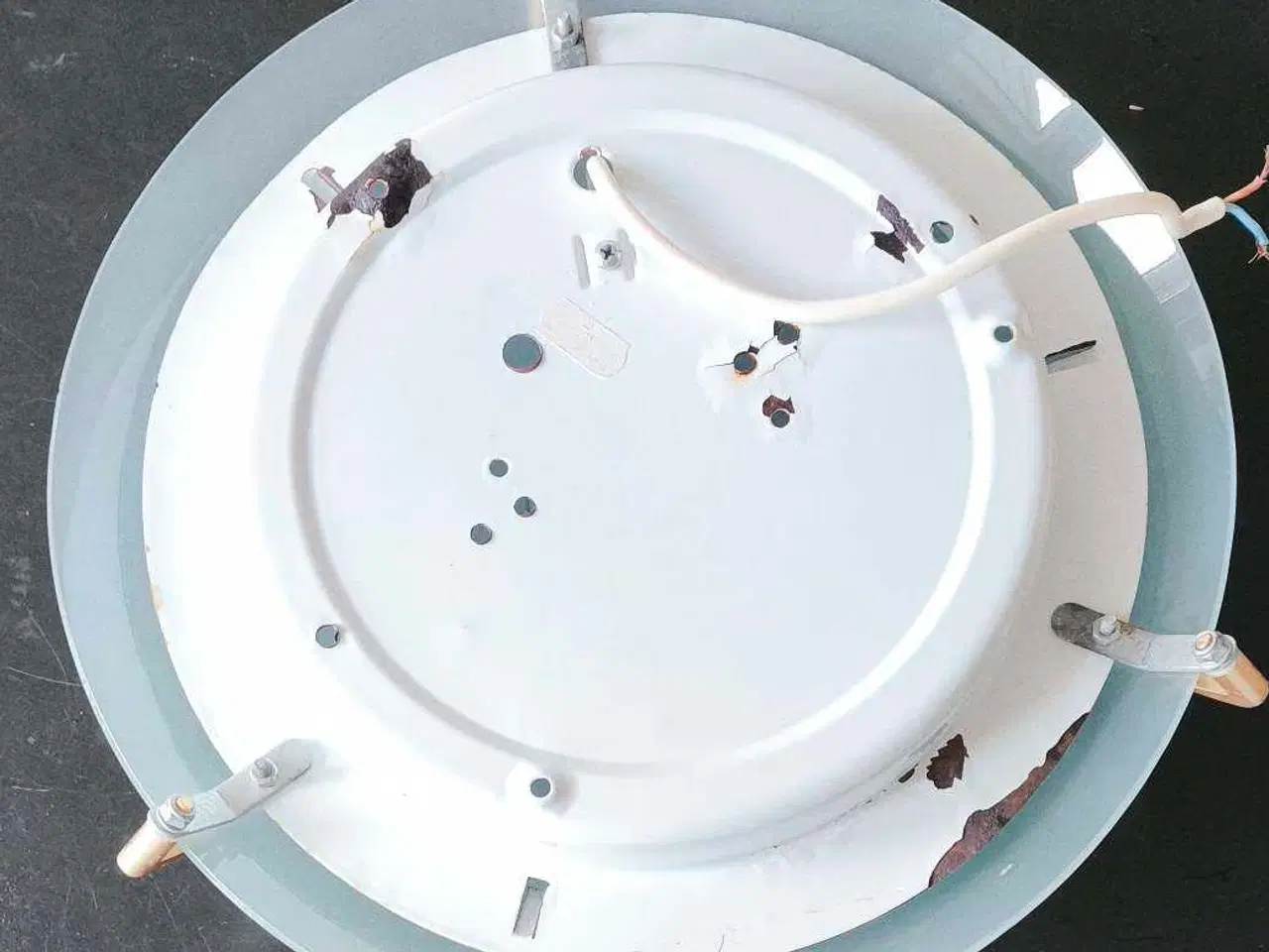 Billede 2 - Hvid loftslampe (se billederne)