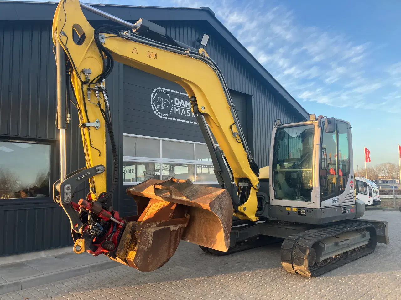 Billede 6 - Wacker Neuson 9 Tons Med rotortilt