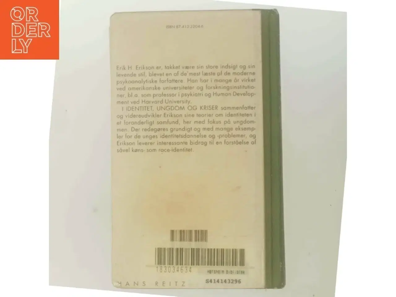 Billede 3 - Identitet ungdom og kriser af Erik H. Erikson (Bog)