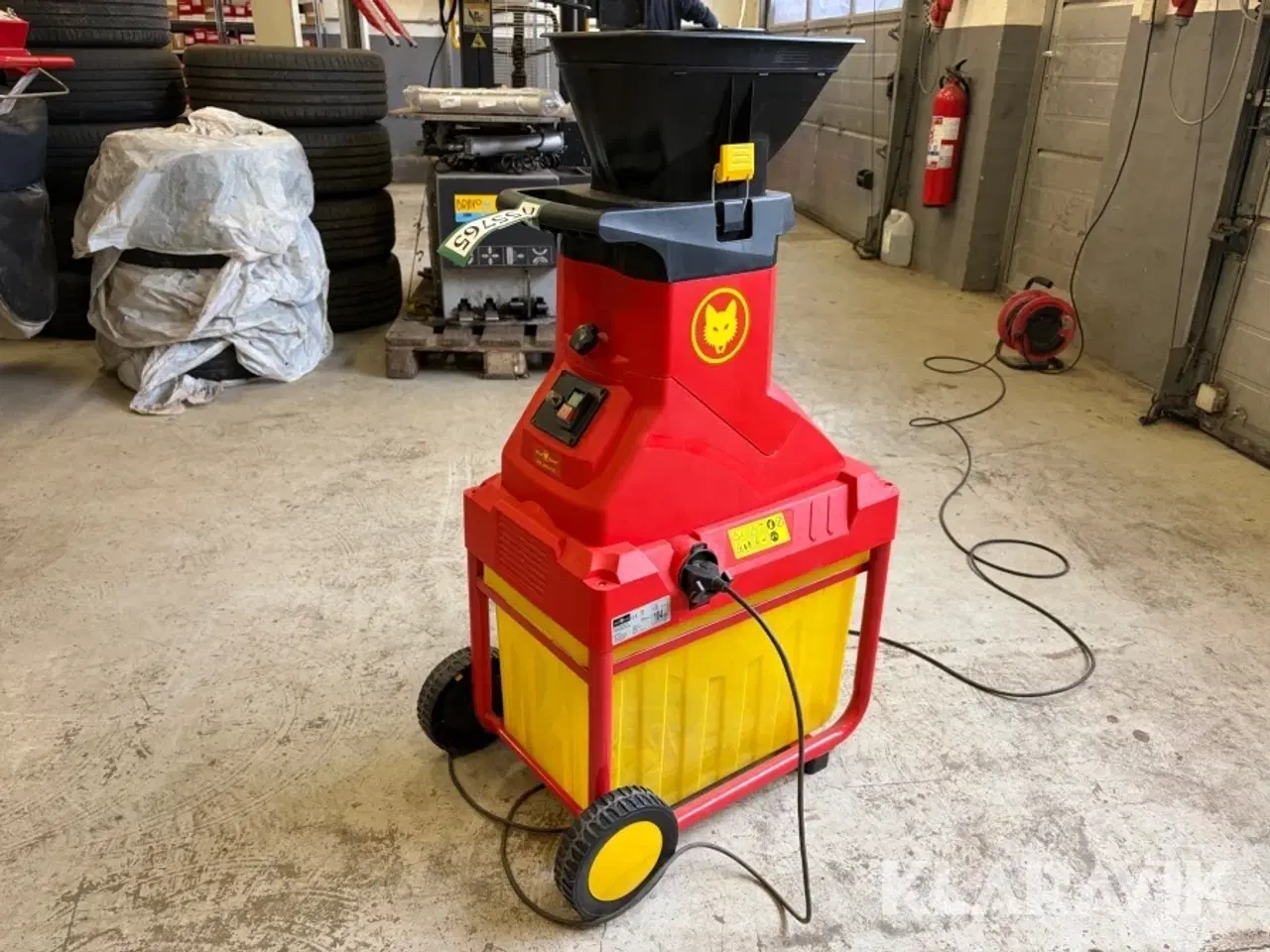 Billede 2 - Kompostkværn med opsamler Wolf Garten SDE 2800 EVO