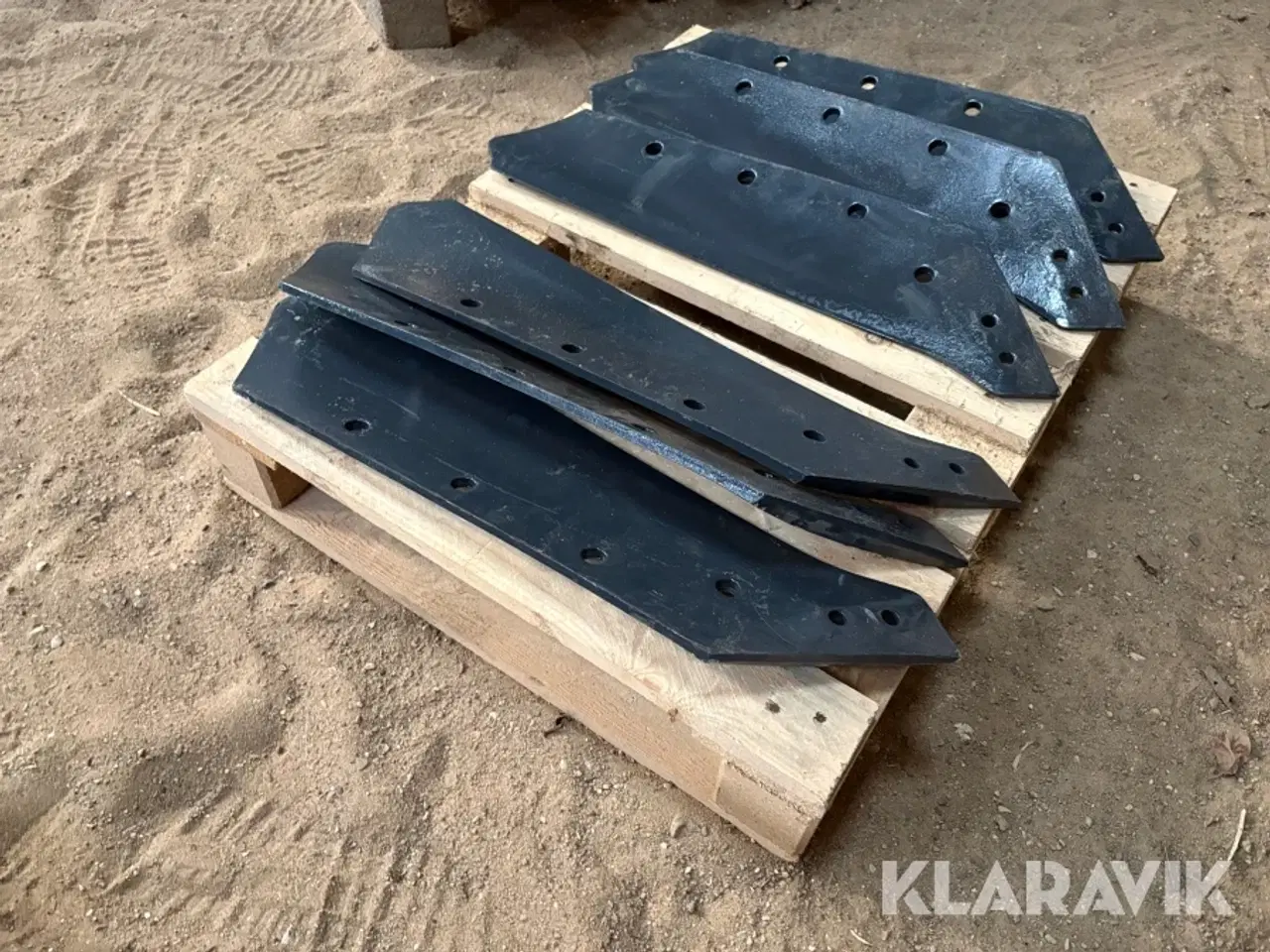 Billede 7 - Plovskærer Kverneland 6 styk - 18 tommer