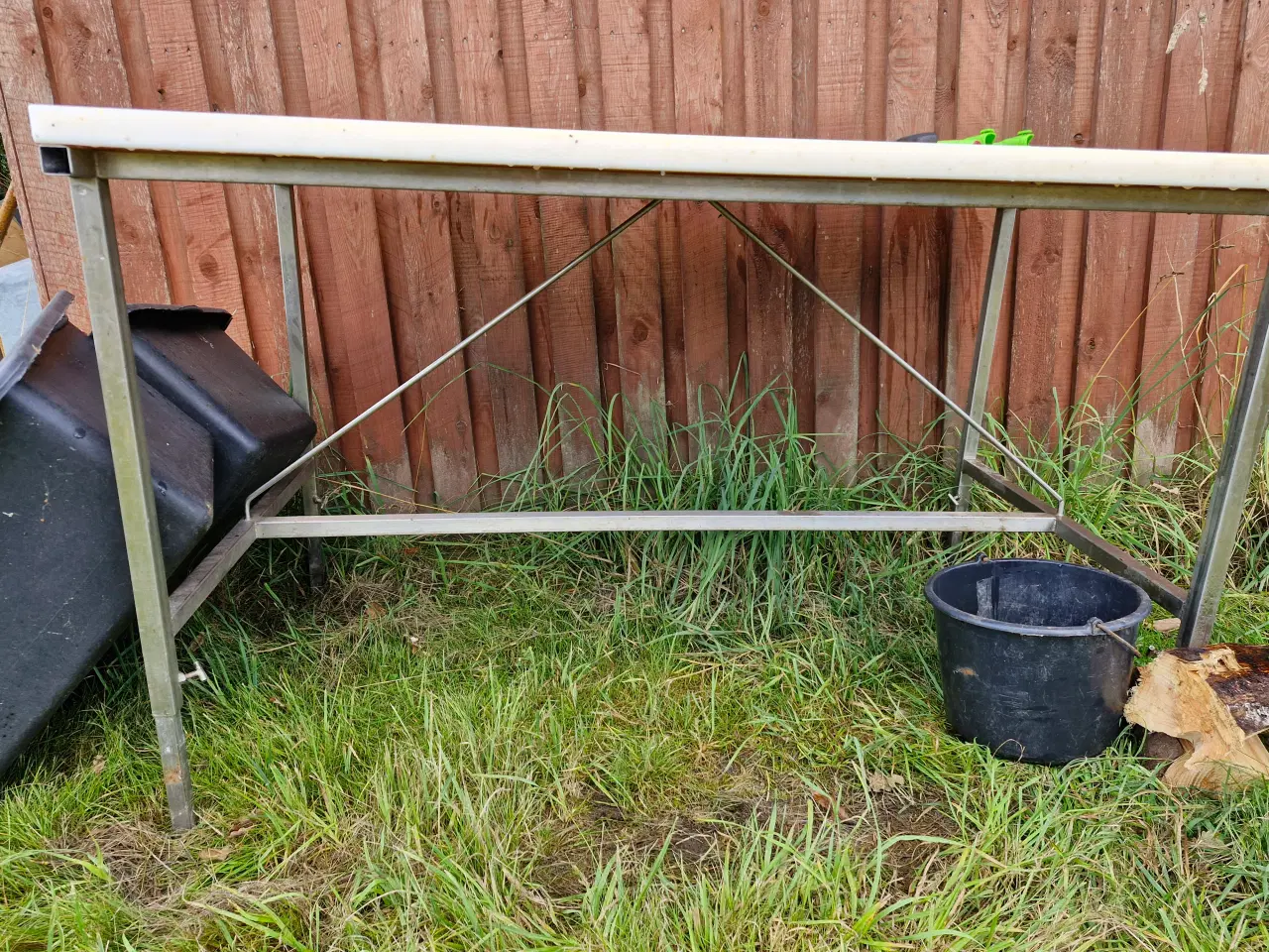 Billede 4 - Rustfri slagtebord 