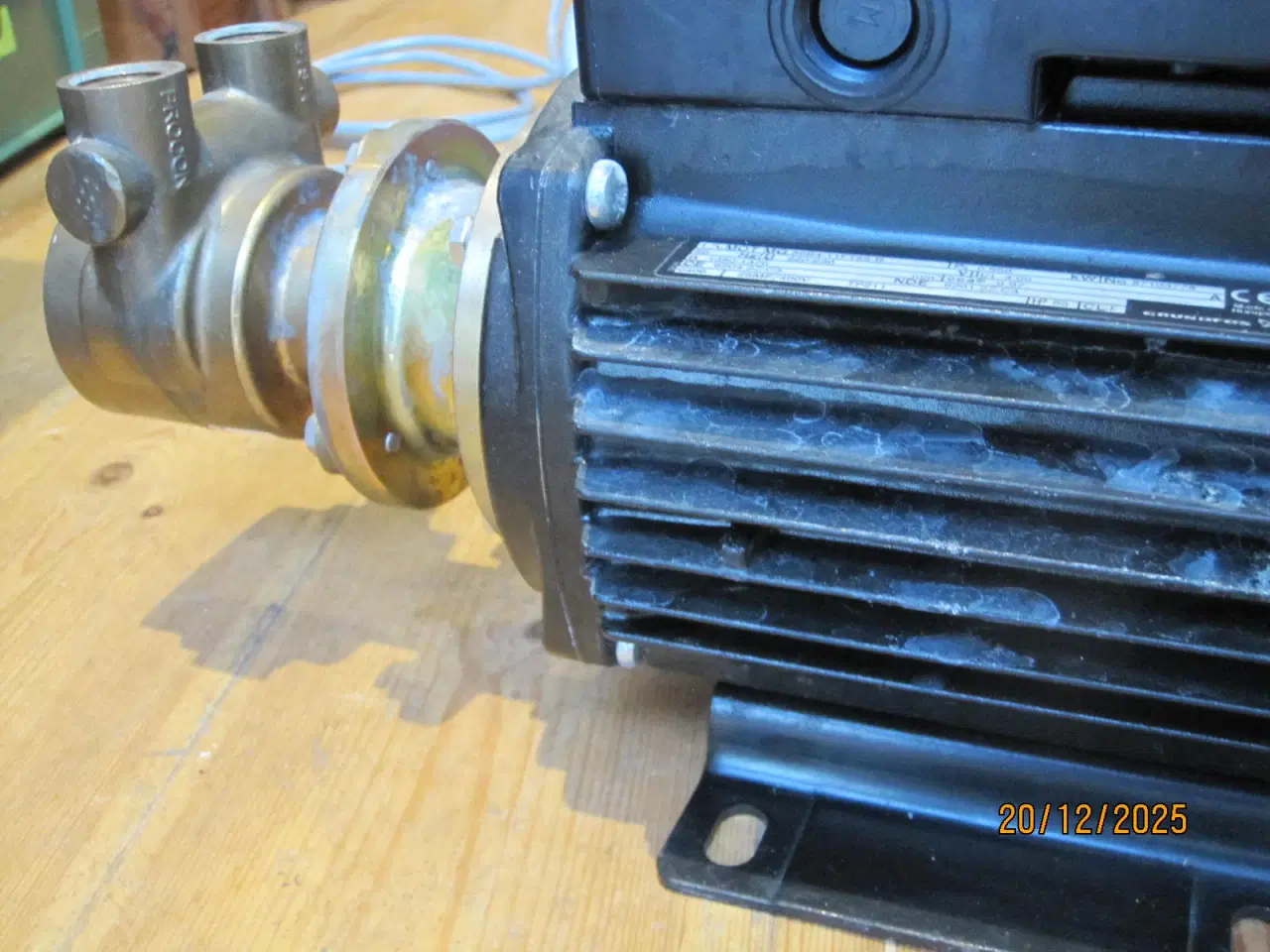 Billede 5 - Elmotor med pumpe
