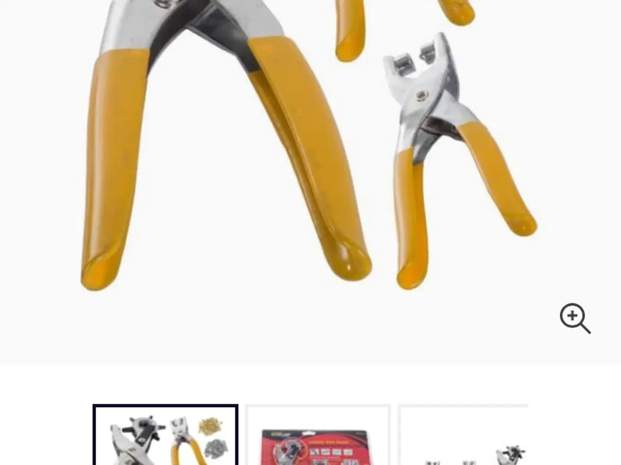 Billede 4 - Duro hul- og nittetangsæt med 3 dele. KUN 100kr