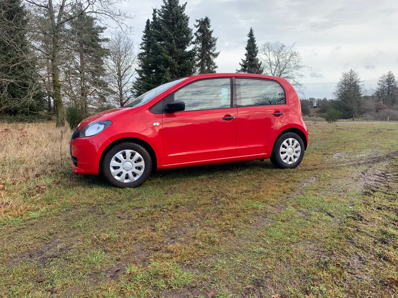 Billede 6 - Rød, velholdt og nysynet Skoda CitiGo – Økonomisk 