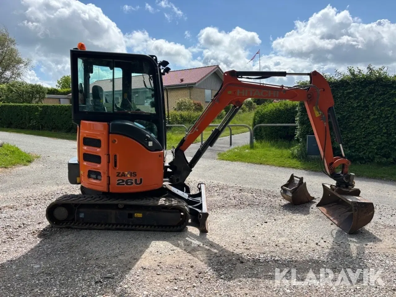 Billede 9 - Gravemaskine Hitachi Zaxis 26U med Compact tilt